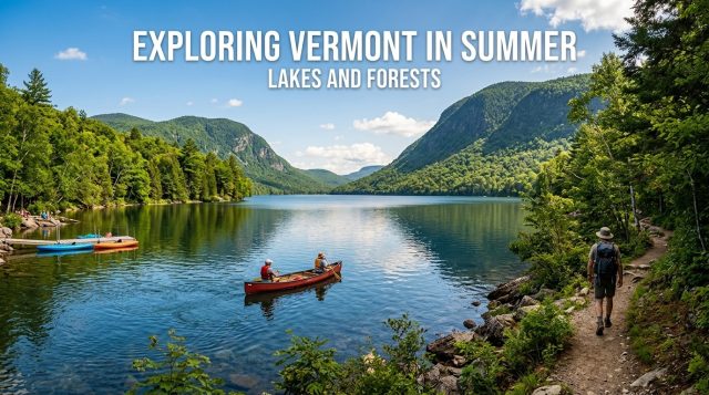 Exploring Vermont in Summer : Lakes and Forests