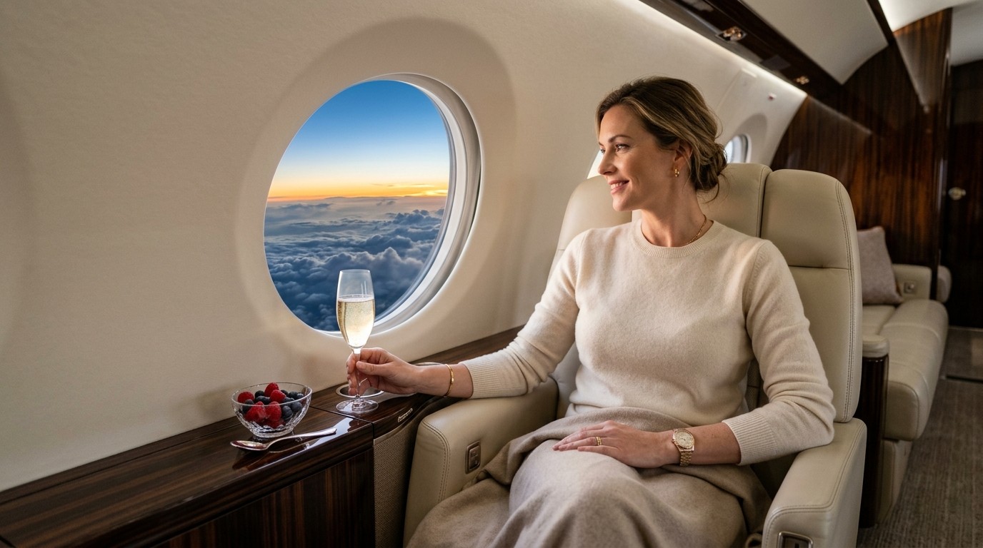 Making the trip feel luxurious, not just cool