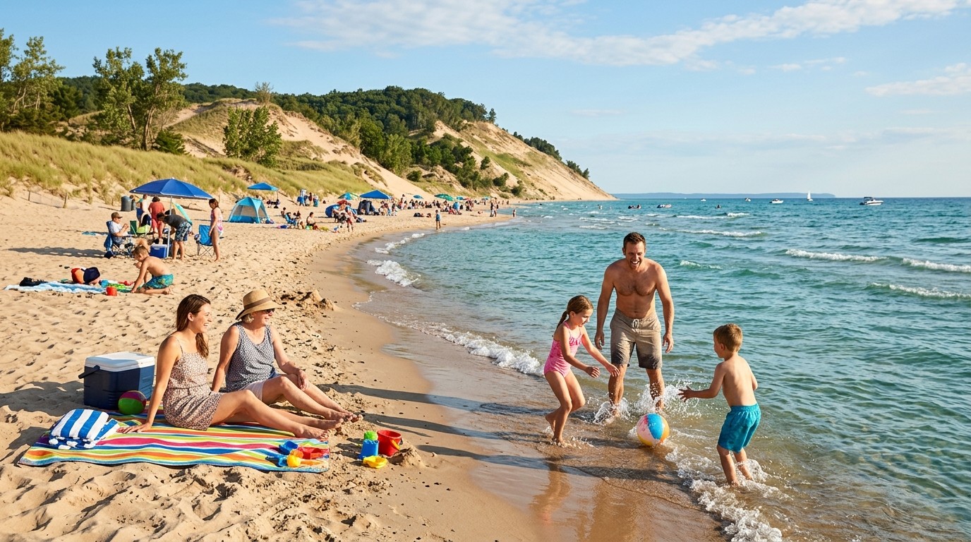 The summer feeling families come back for