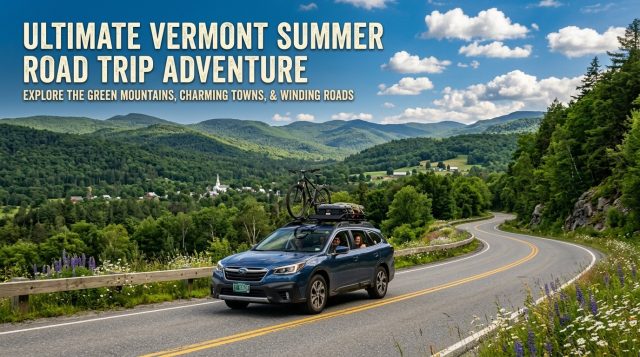Ultimate Vermont Summer Road Trip Adventure