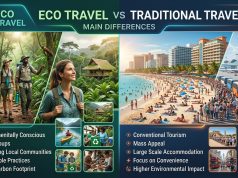 Eco Travel vs Traditional Travel : Main Differences Eco Travel vs Traditional Travel : Main Differences