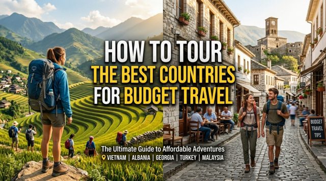 How To Tour The Best Countries for Budget Travel