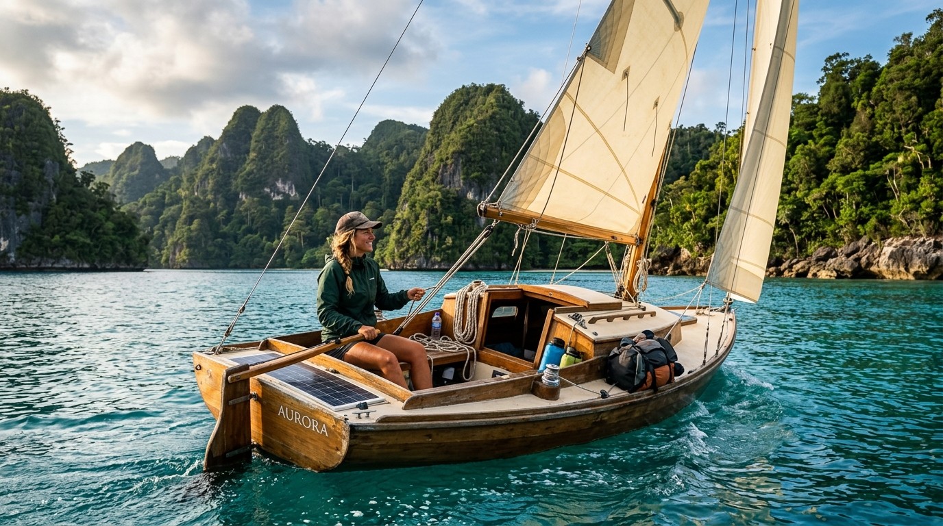 Sailing, solo travel, and low-impact adventure