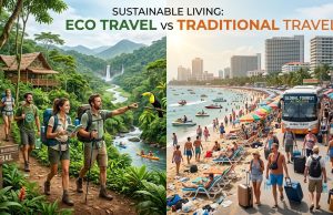 Sustainable Living : Eco Travel vs Traditional Travel Sustainable Living : Eco Travel vs Traditional Travel
