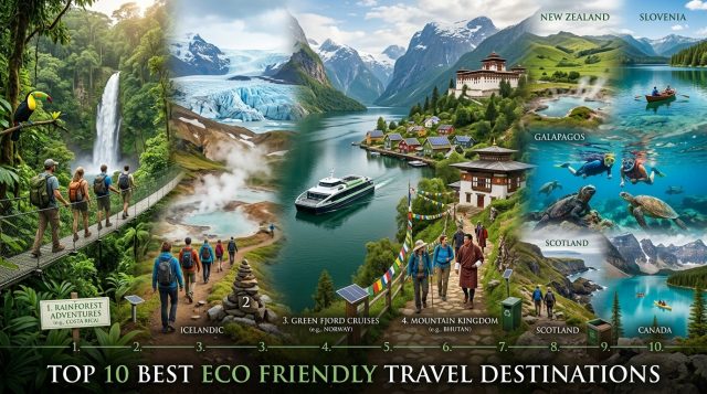 Top 10 Best Eco Friendly Travel Destinations List