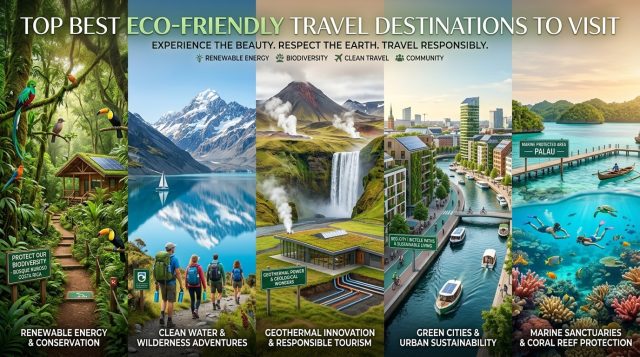 Top Best Eco Friendly Travel Destinations To Visit Top Best Eco Friendly Travel Destinations To Visit