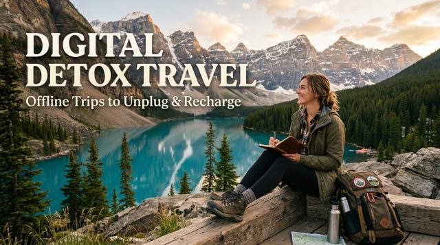 Digital Detox Travel Offline Trips to Unplug & Recharge Digital Detox Travel : Offline Trips to Unplug & Recharge