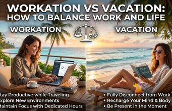 Workation vs Vacation : How to Balance Work And Life Workation vs Vacation : How to Balance Work And Life